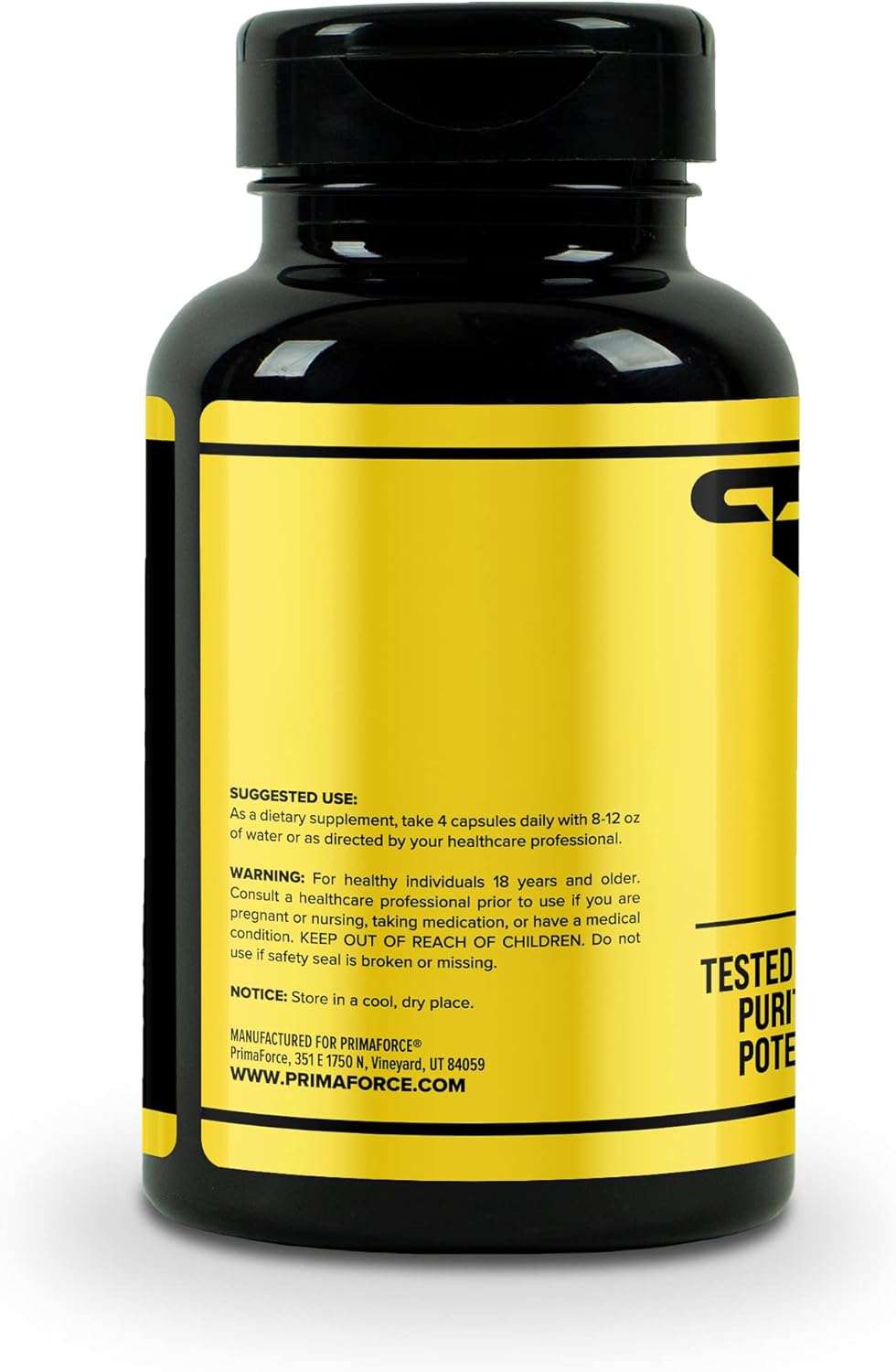 High Strength Primaforce L-Citrulline Capsules - 3000mg, 120 Count, 30 Servings