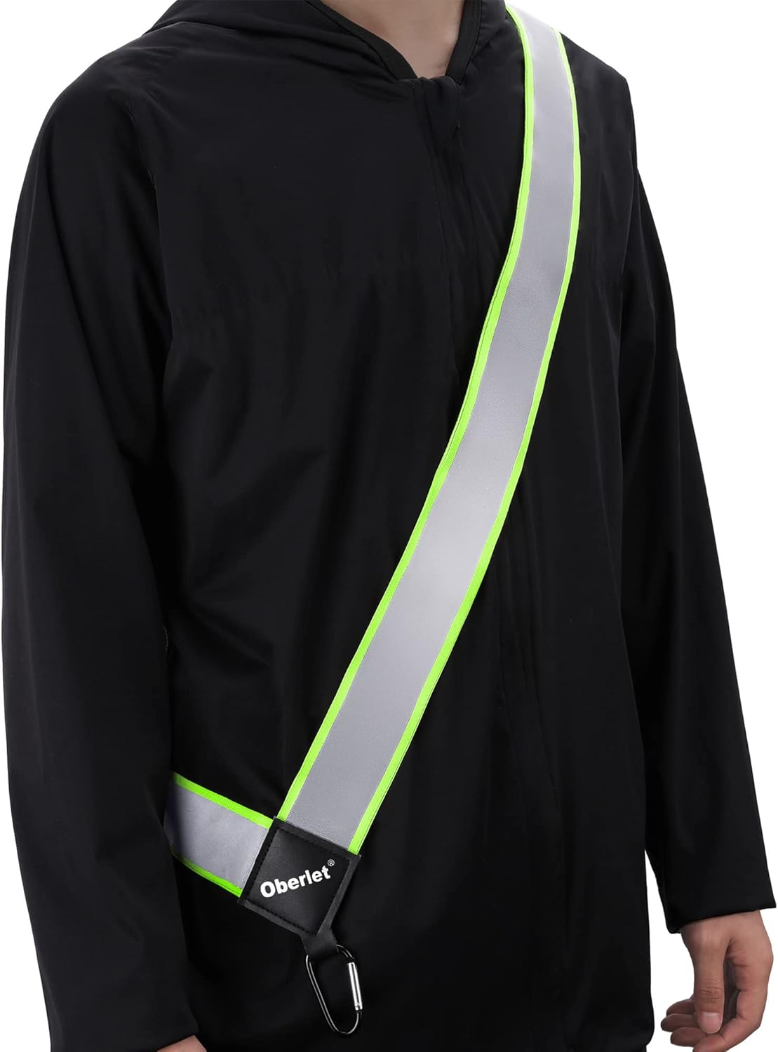 High Visibility Reflective Sash for Nighttime Walking and Running