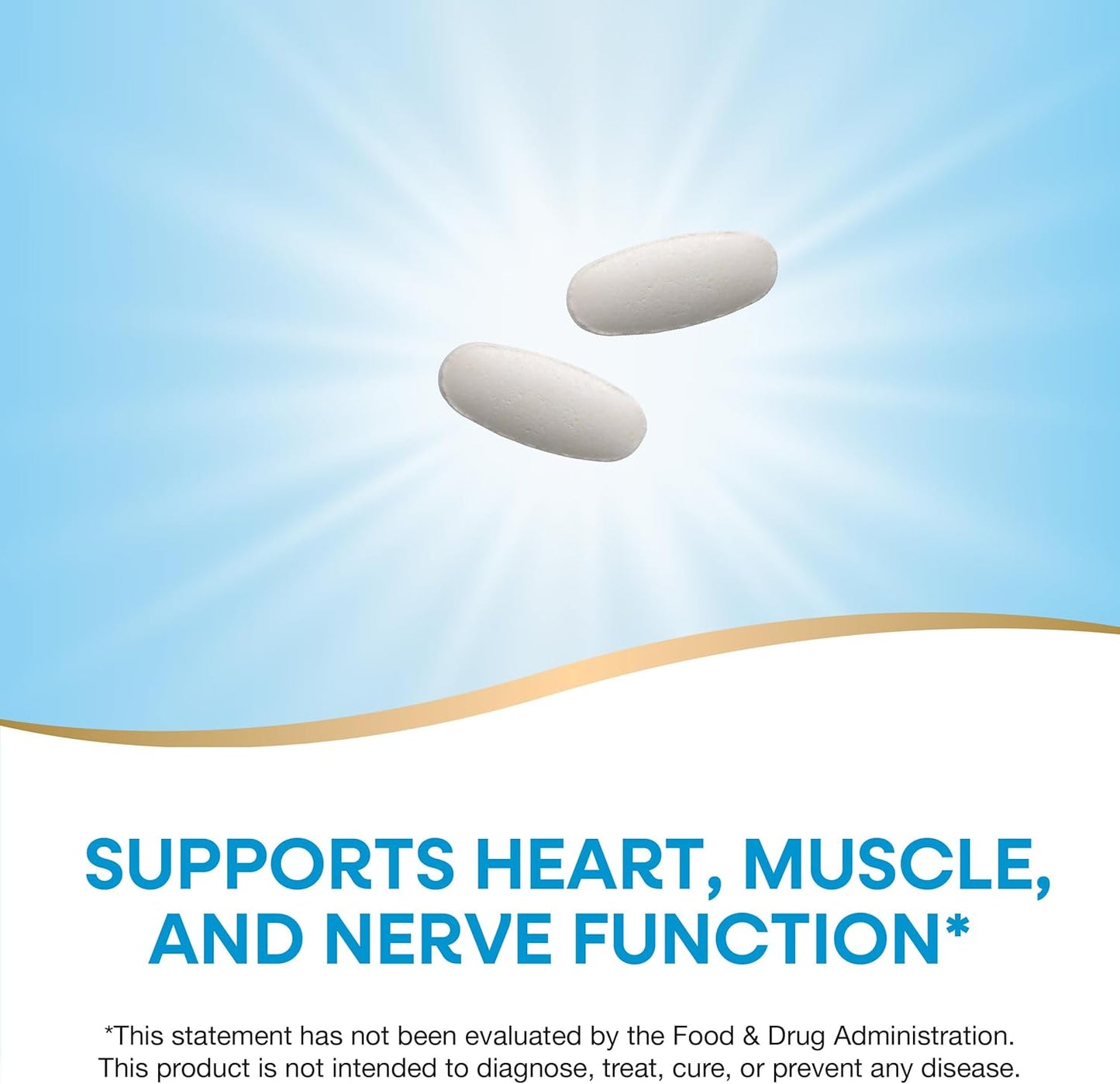 Highly Absorbable Magnesium Glycinate Complex for Heart, Muscle, and Nerve Function - 120 Tablets, Vegan and Gluten Free