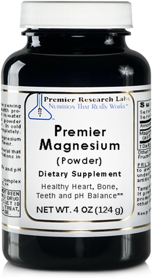 Highly Absorbable Premier Research Labs Premier Magnesium Lactate Powder - 4oz Powder