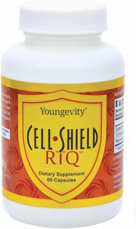 Highly Bioavailable Antioxidant Blend Capsules with Turmeric, Quercetin, and Japanese Knotweed - Youngevity Cell Shield RTQ™