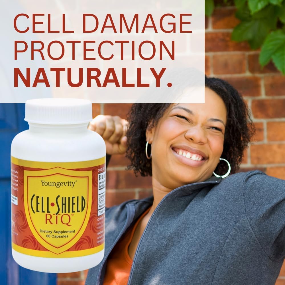 Highly Bioavailable Antioxidant Blend Capsules with Turmeric, Quercetin, and Japanese Knotweed - Youngevity Cell Shield RTQ™