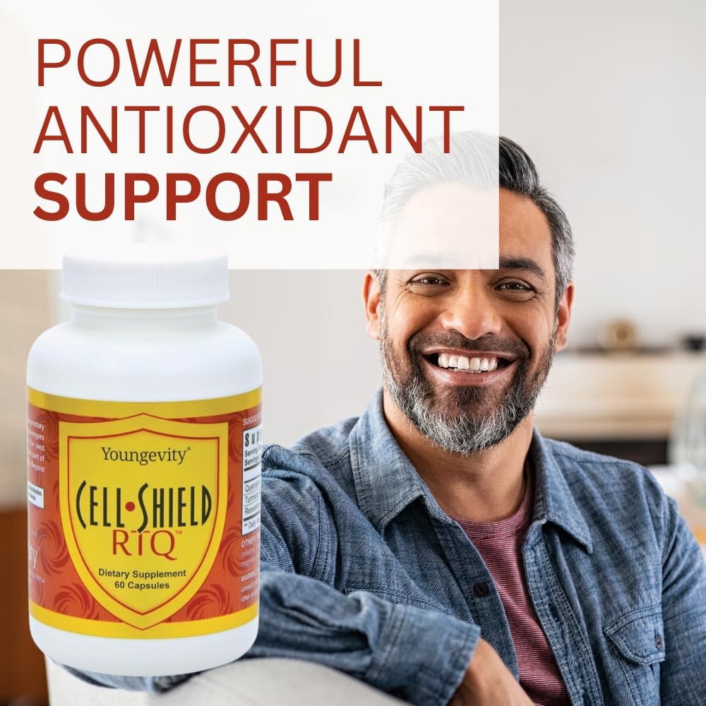 Highly Bioavailable Antioxidant Blend Capsules with Turmeric, Quercetin, and Japanese Knotweed - Youngevity Cell Shield RTQ™