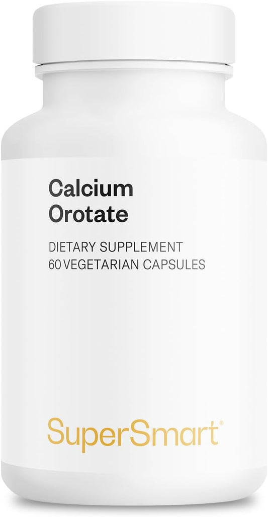 Highly Bioavailable Calcium Orotate with Magnesium Orotate 9:1 - Teeth & Bones Strength Supplement - 60 Vegetarian Capsules