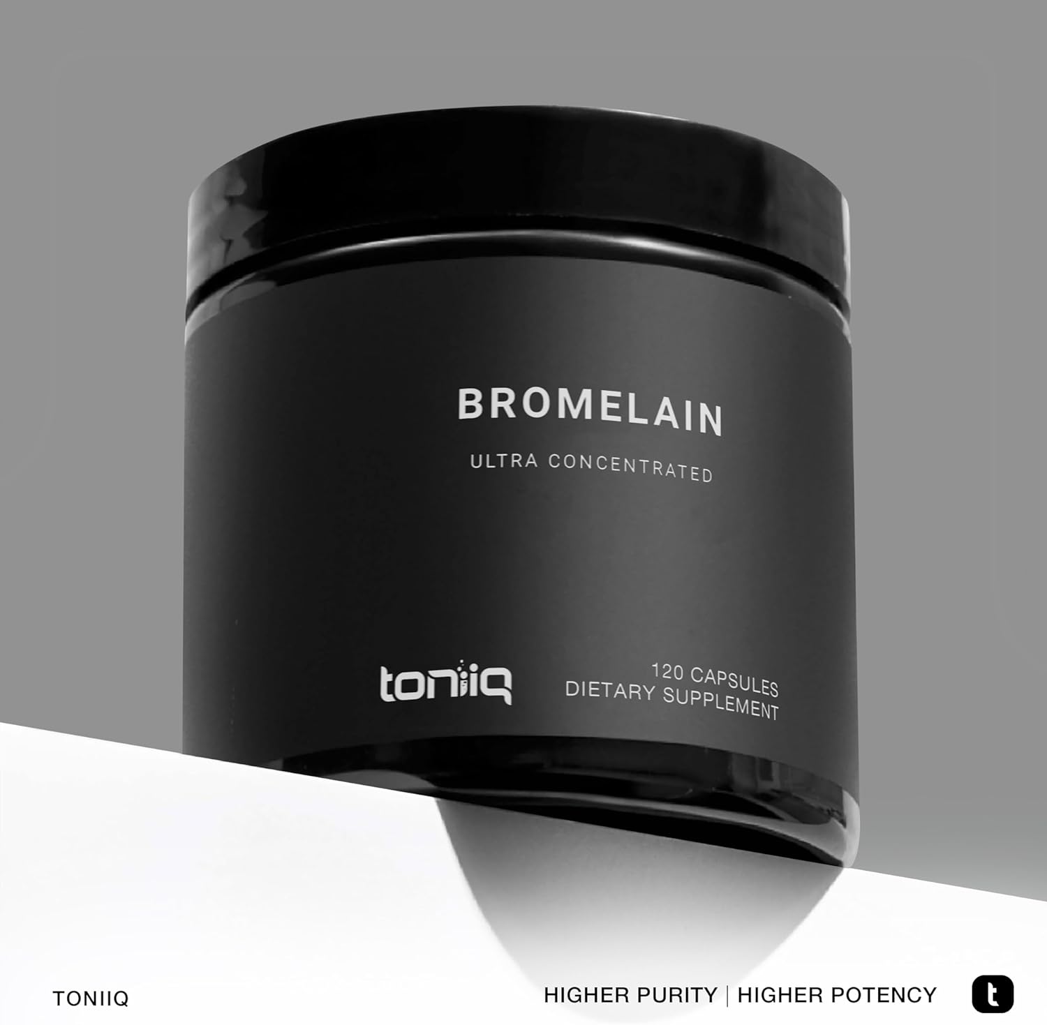 Highly Concentrated Bromelain 500mg - 3600 GDU/Gram - Third-Party Tested - 120 Vegetarian Capsules - Bioavailable Formula - 120 Servings