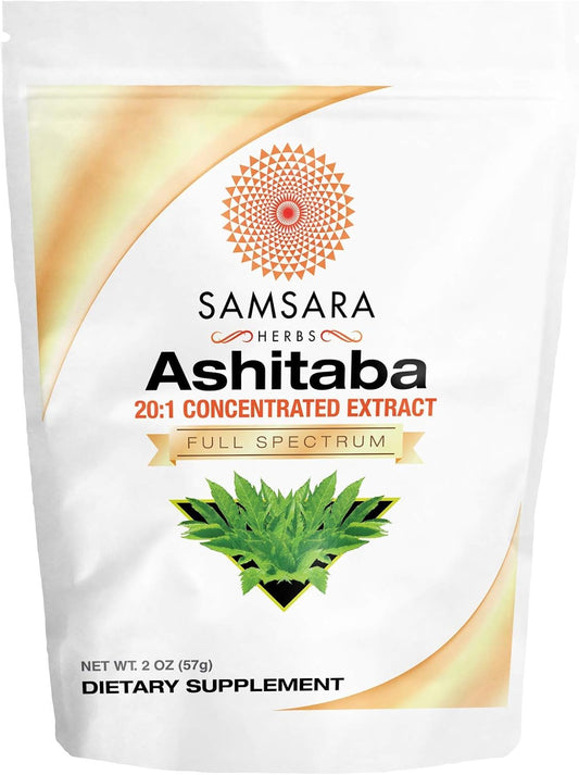 Highly Concentrated Samsara Herbs Ashitaba Extract Powder - 2oz (57g)
