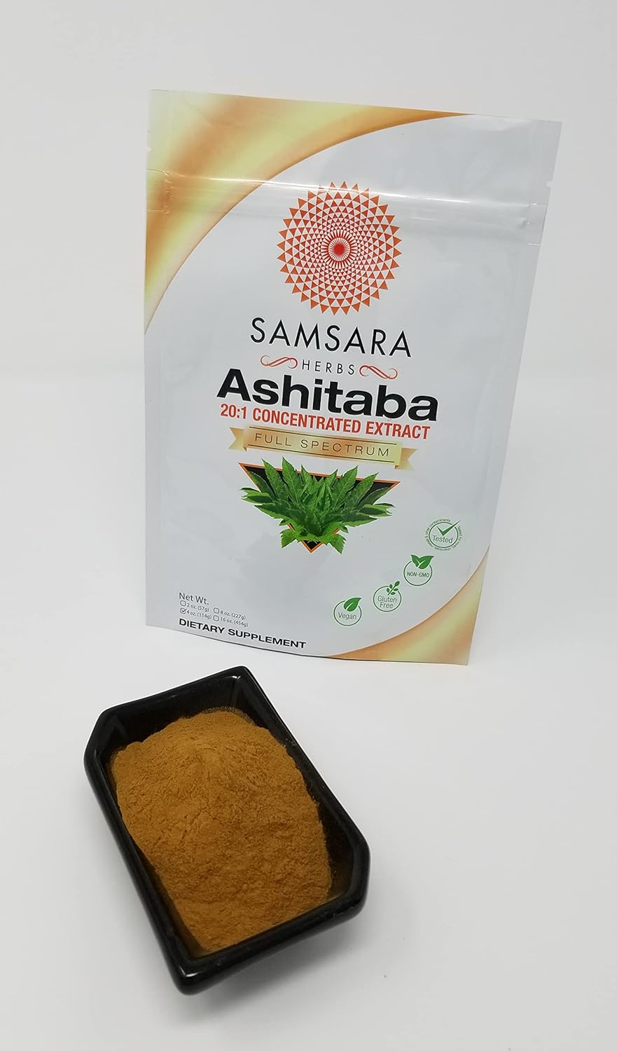 Highly Concentrated Samsara Herbs Ashitaba Extract Powder - 2oz (57g)