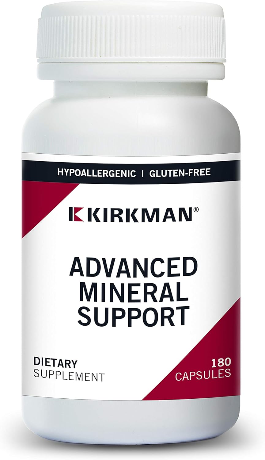 Highly Effective Kirkman Advanced Mineral Support Supplement - 180 Capsules