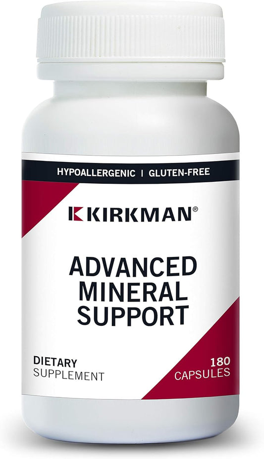 Highly Effective Kirkman Advanced Mineral Support Supplement - 180 Capsules