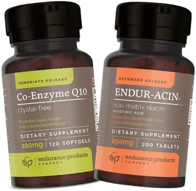 Highly Soluble Co-Enzyme Q10 with Low Flush Niacin for Endurance - CoQsol-CF Formula