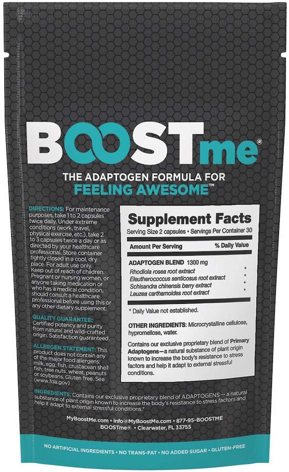 Himalaya Adaptogen Blend for Men with Rhodiola Rosea, Siberian Ginseng, & Maral Root - Supports Adrenals, Performance, Energy, & Stress