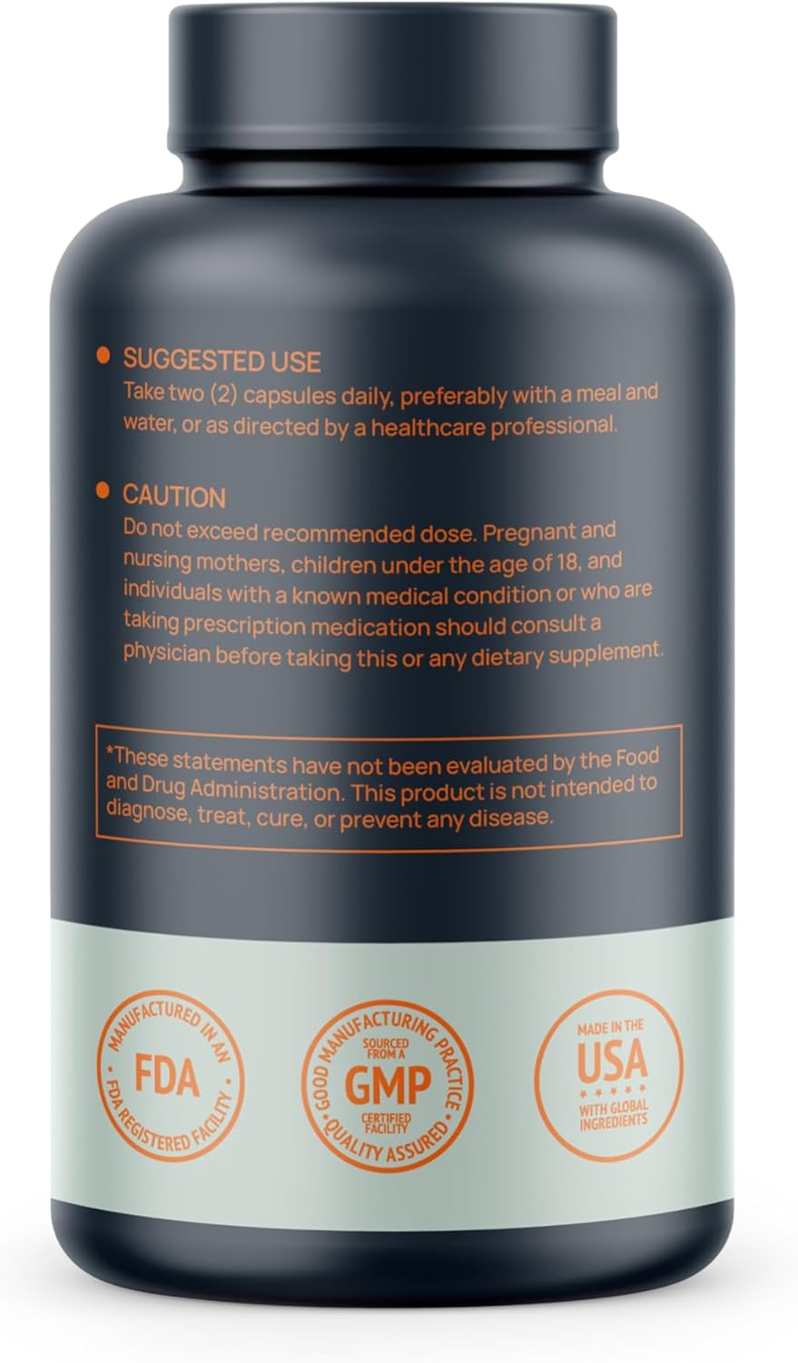 HMS Nutrition Premium Liposomal Vitamin C 1600mg - Non-GMO, Fat Soluble - 180 Capsules, Soy & Dairy Free
