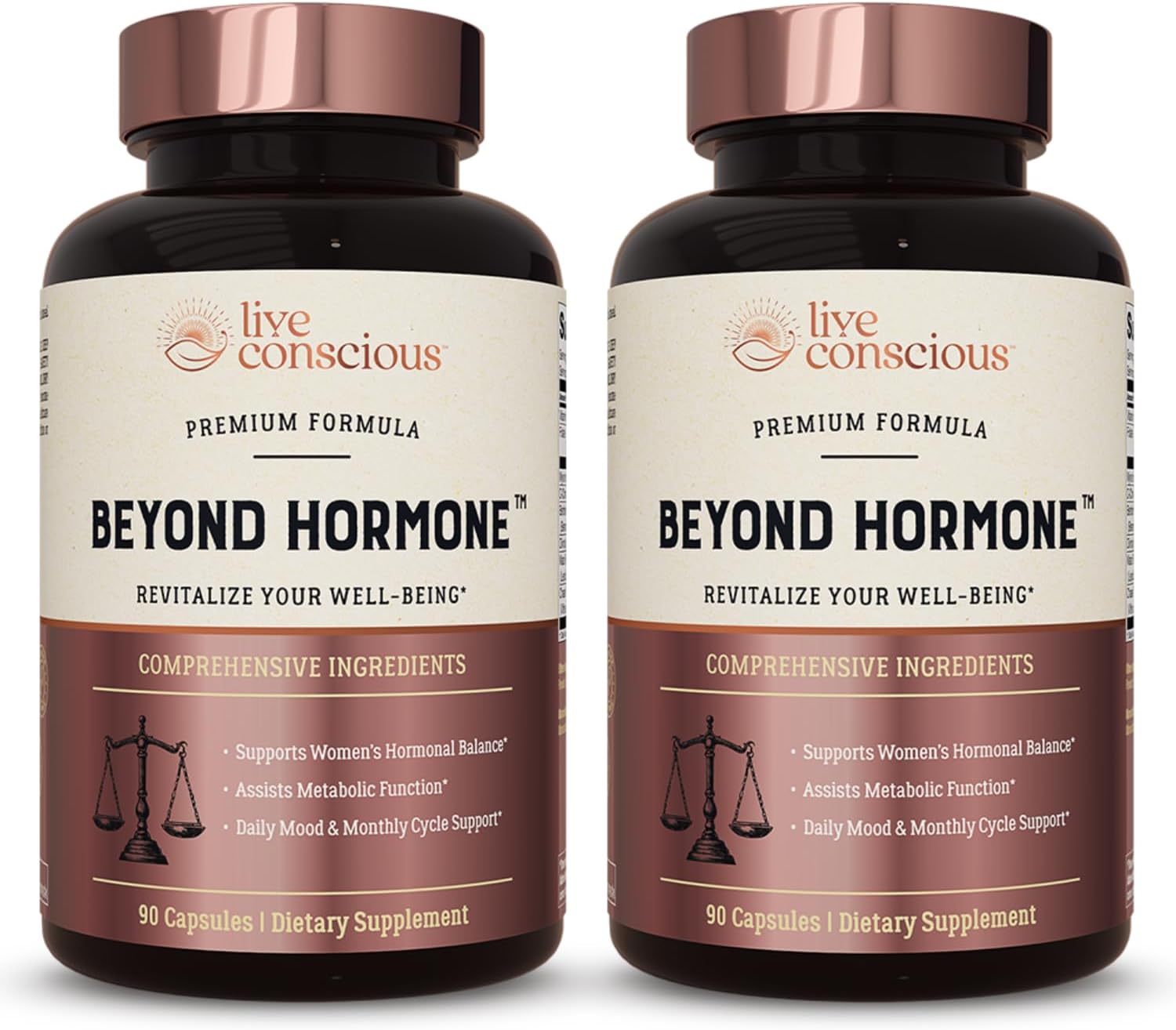 Holistic Hormone Balance Supplement for Women - DIM with Myo-Inositol & D-Chiro-Inositol - Supports Healthy Estrogen Levels - PMS Relief - 2 Pack