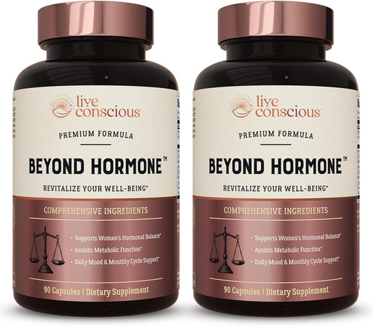 Holistic Hormone Balance Supplement for Women - DIM with Myo-Inositol & D-Chiro-Inositol - Supports Healthy Estrogen Levels - PMS Relief - 2 Pack