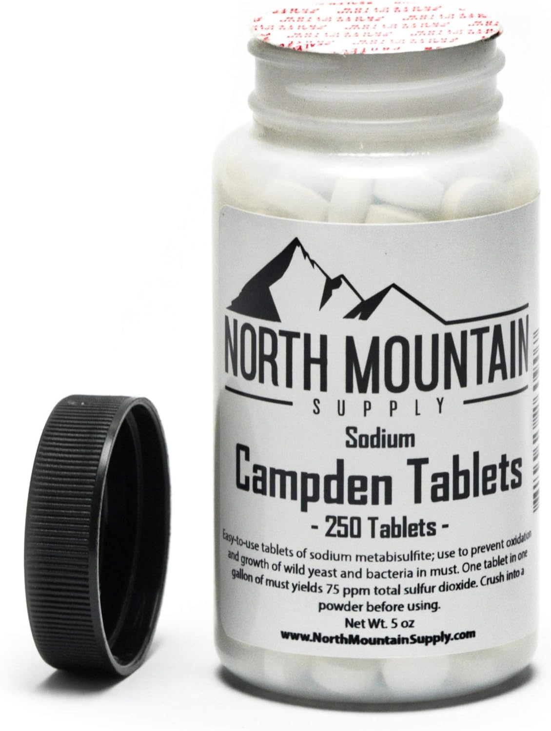 Home Wine Making Bundle with 250 Campden Tablets & 2 oz Potassium Sorbate - North Mountain Supply