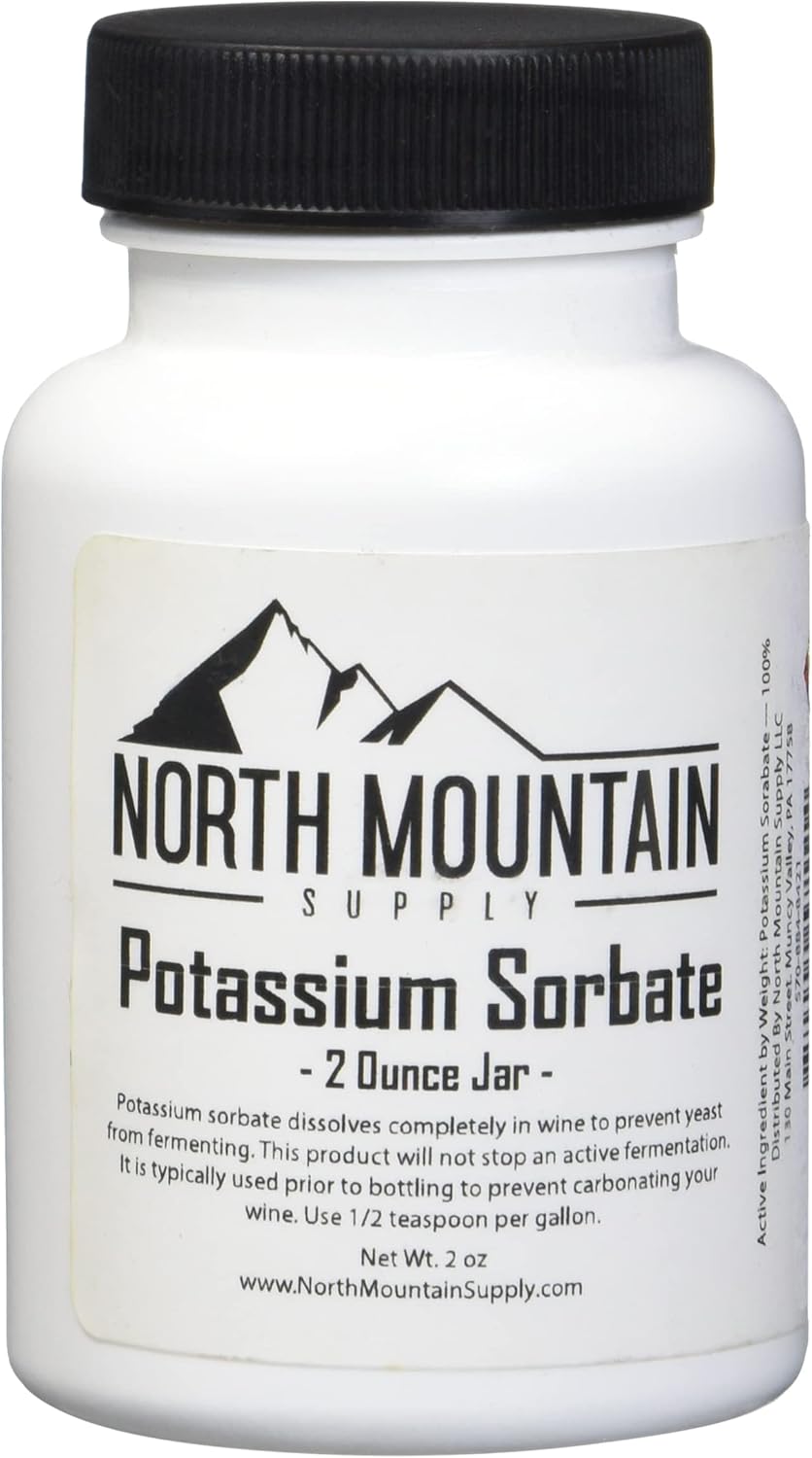 Home Wine Making Bundle with 250 Campden Tablets & 2 oz Potassium Sorbate - North Mountain Supply