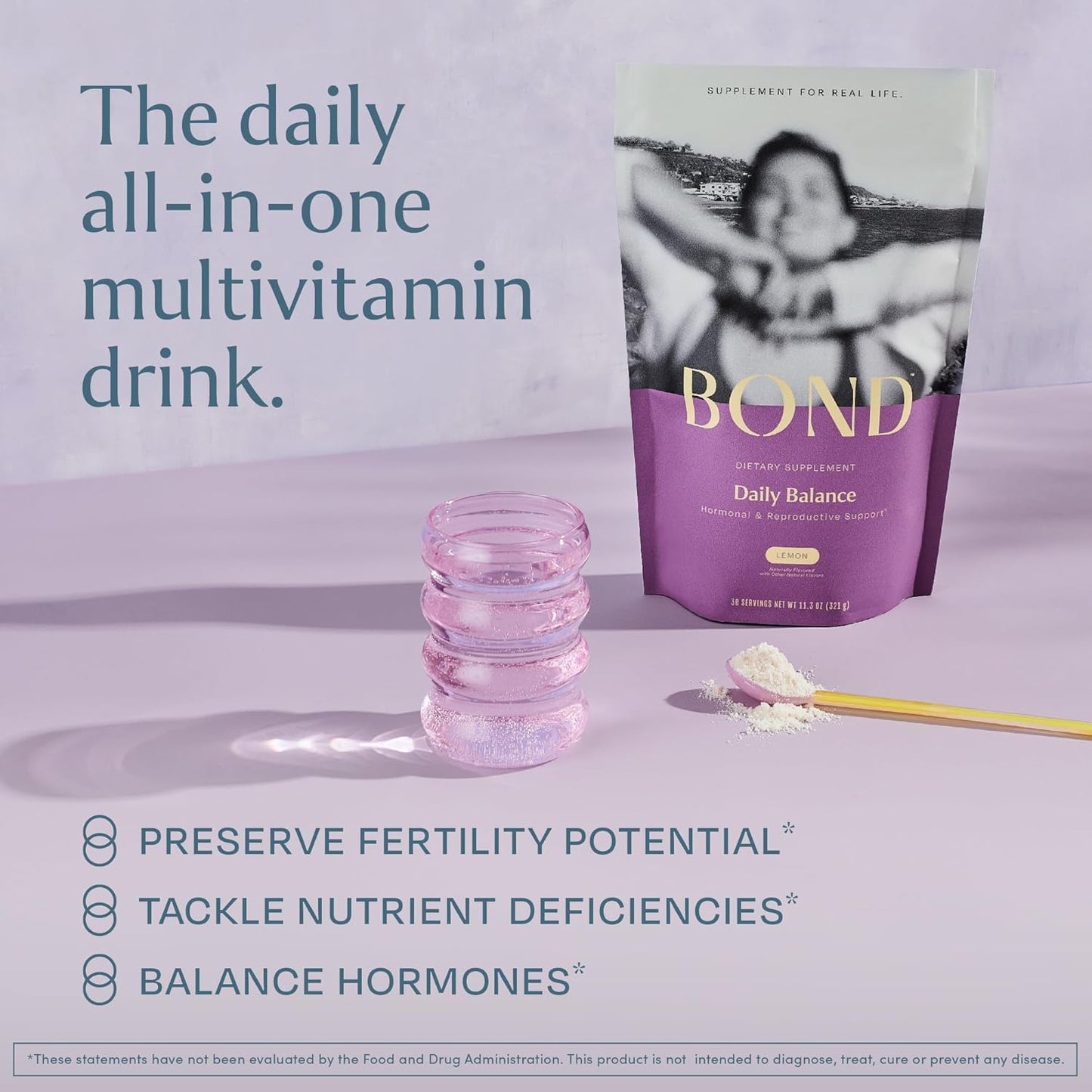 Hormone Balance Bundle: BOND Daily Balance with Myo-Inositol & D-Chiro Inositol Capsules for Women's Health Support