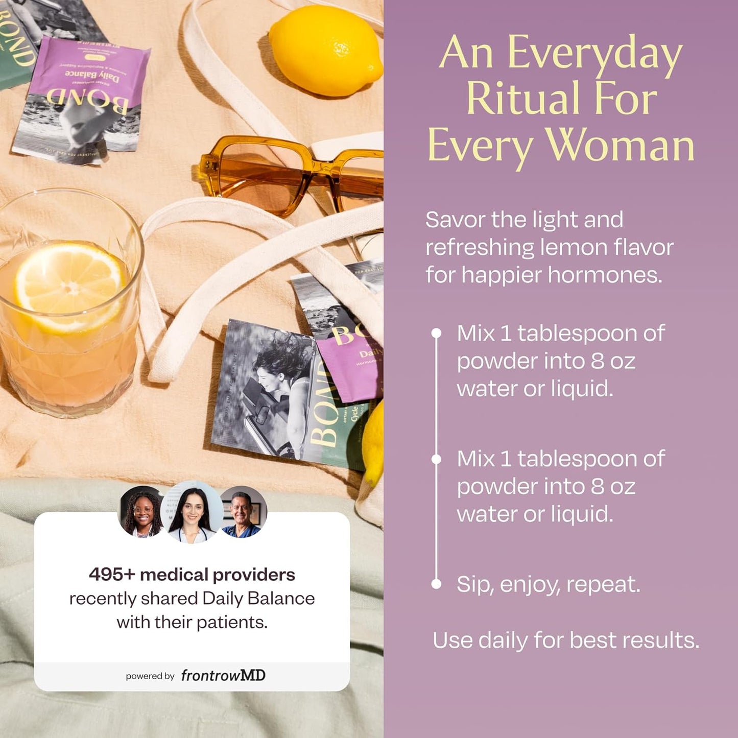 Hormone Balance Bundle: BOND Daily Balance with Myo-Inositol & D-Chiro Inositol Capsules for Women's Health Support