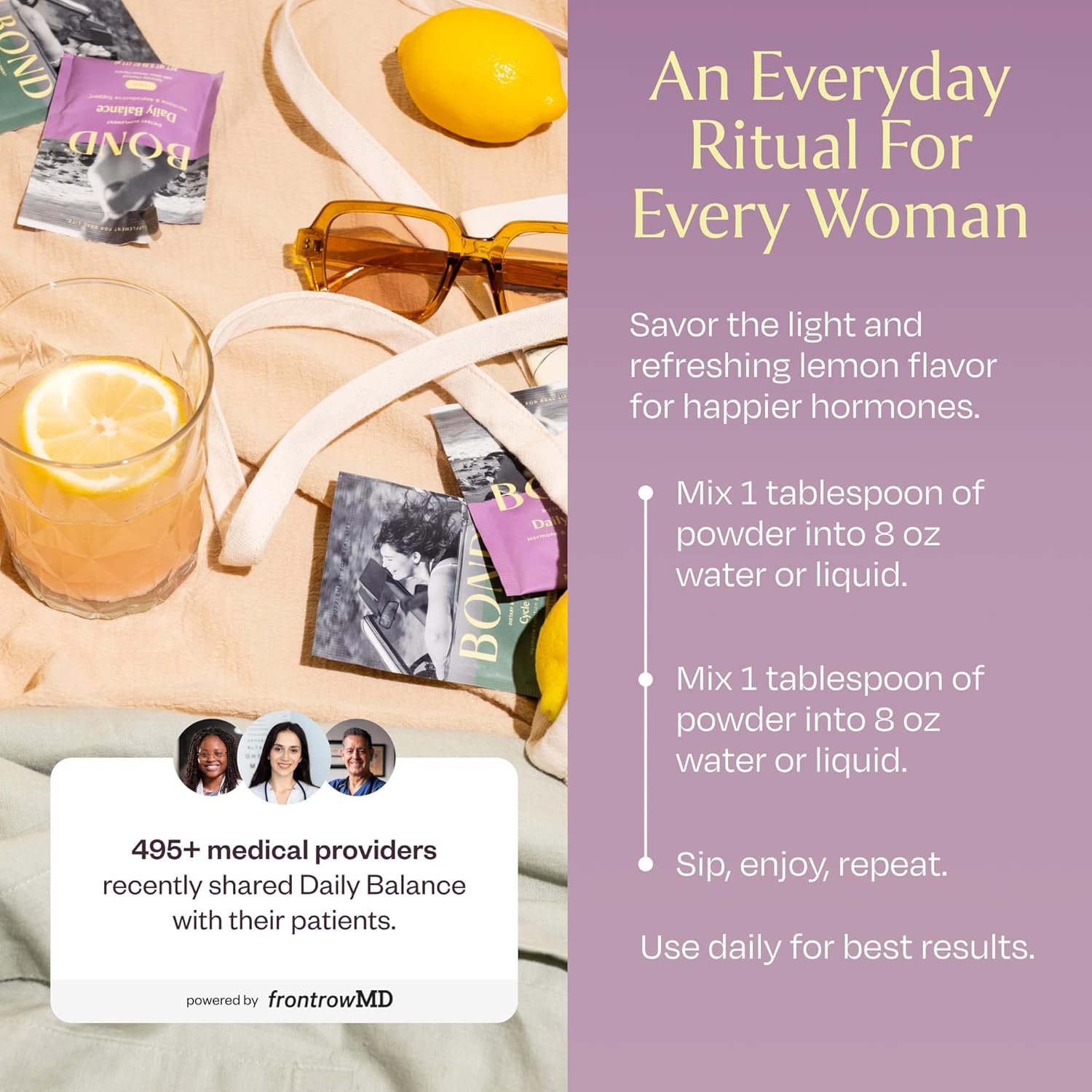 Hormone Balance Bundle: BOND Daily Balance with Myo-Inositol & D-Chiro Inositol Capsules for Women's Health Support