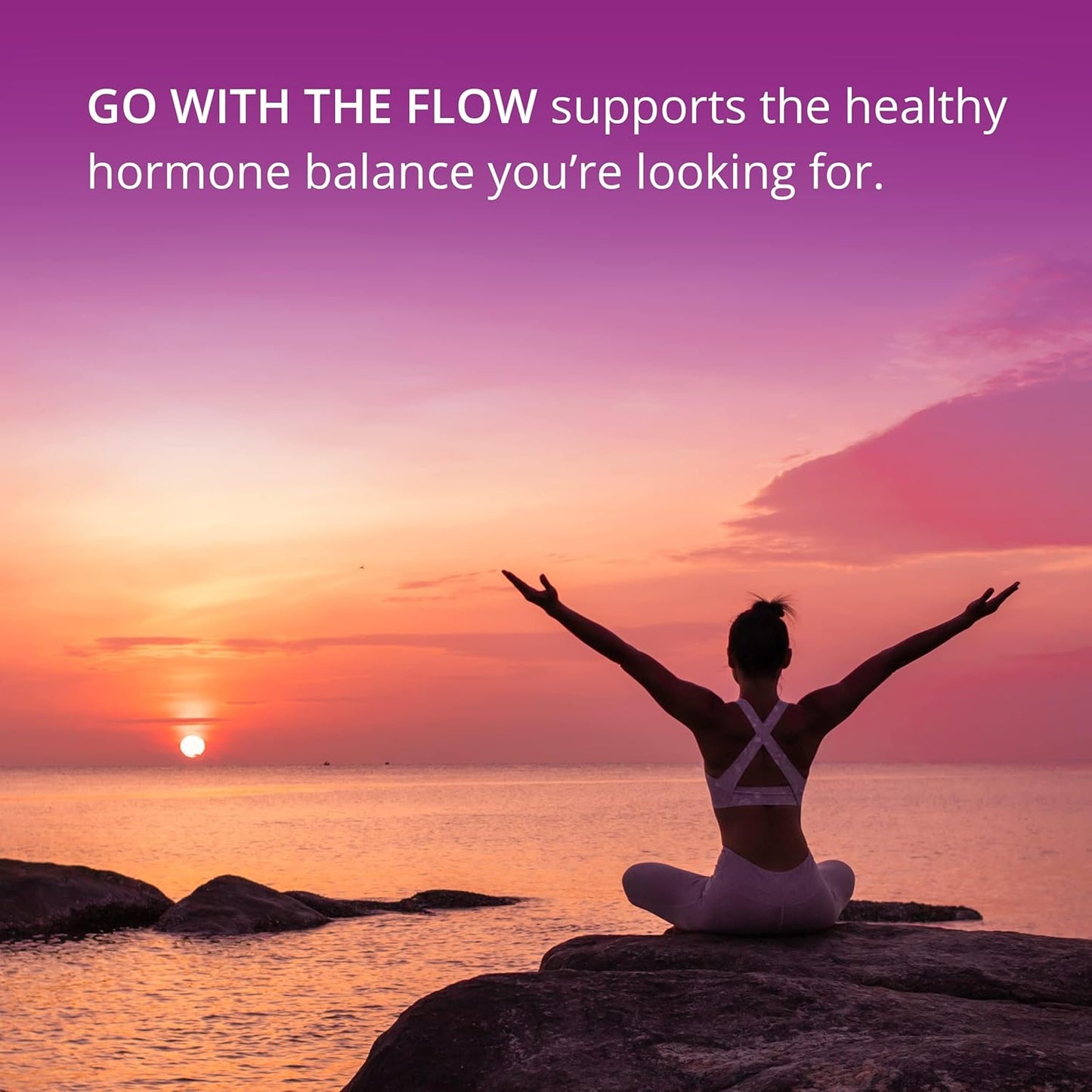 Hormone Balance & Sea Moss Superfood Capsules Bundle - 180ct & 60ct - Happy Healthy Hippie