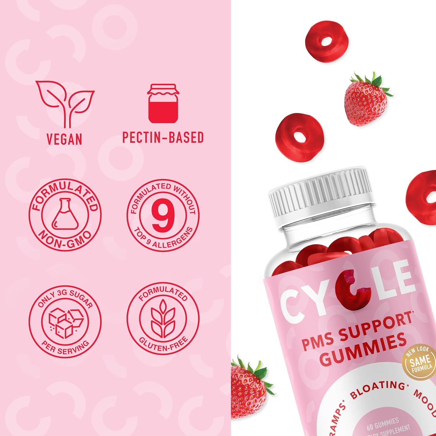 Hormone Balancing Bundle: PMS Support Gummies & Inositol Supplement for Women