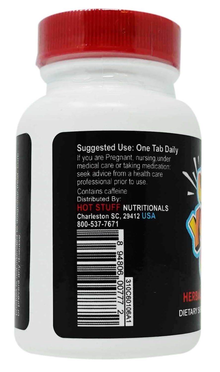 Hotstuff Herbal Energy Blaster Tablets - Boost Your Energy