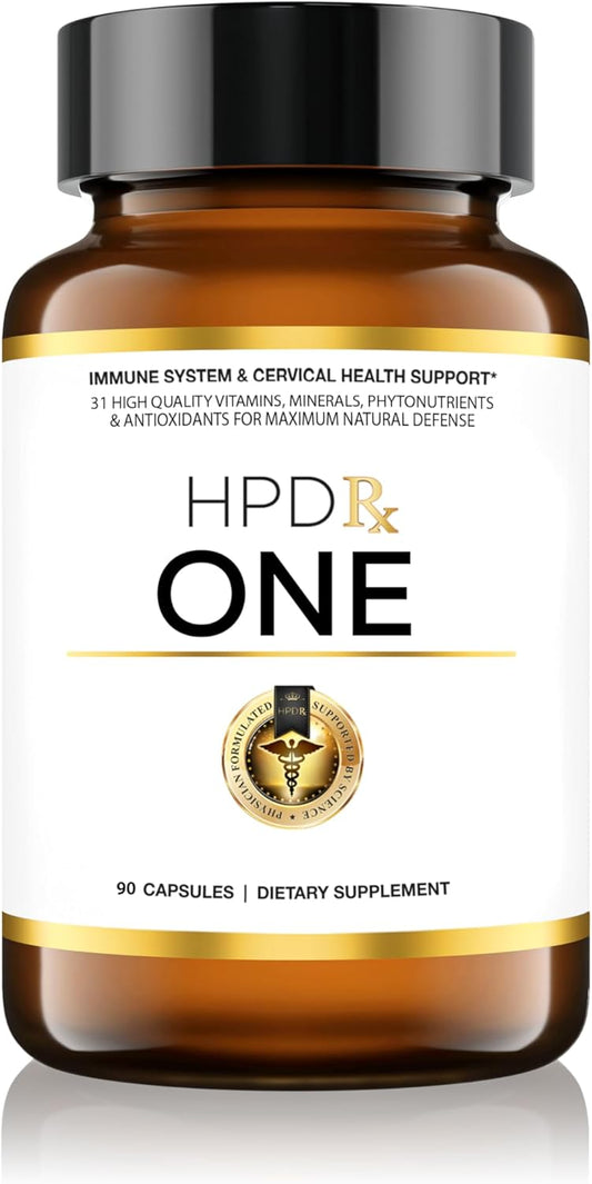 HPD Rx ONE Immunity Boost Multivitamin Supplements | Advanced Defense Support for Women and Men | 90 Capsules - BoostGo Australia