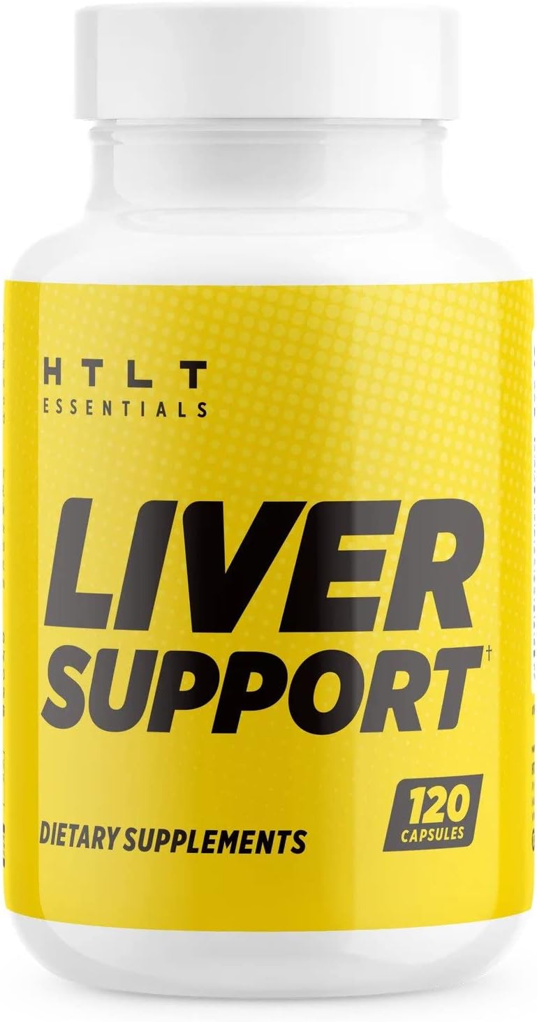 HTLT Supps Liver Support Supplement - TUDCA, Inositol, Alpha Lipoic Acid, Selenium, Milk Thistle, Burdock Root, Beet Root Extract - 120 Capsules