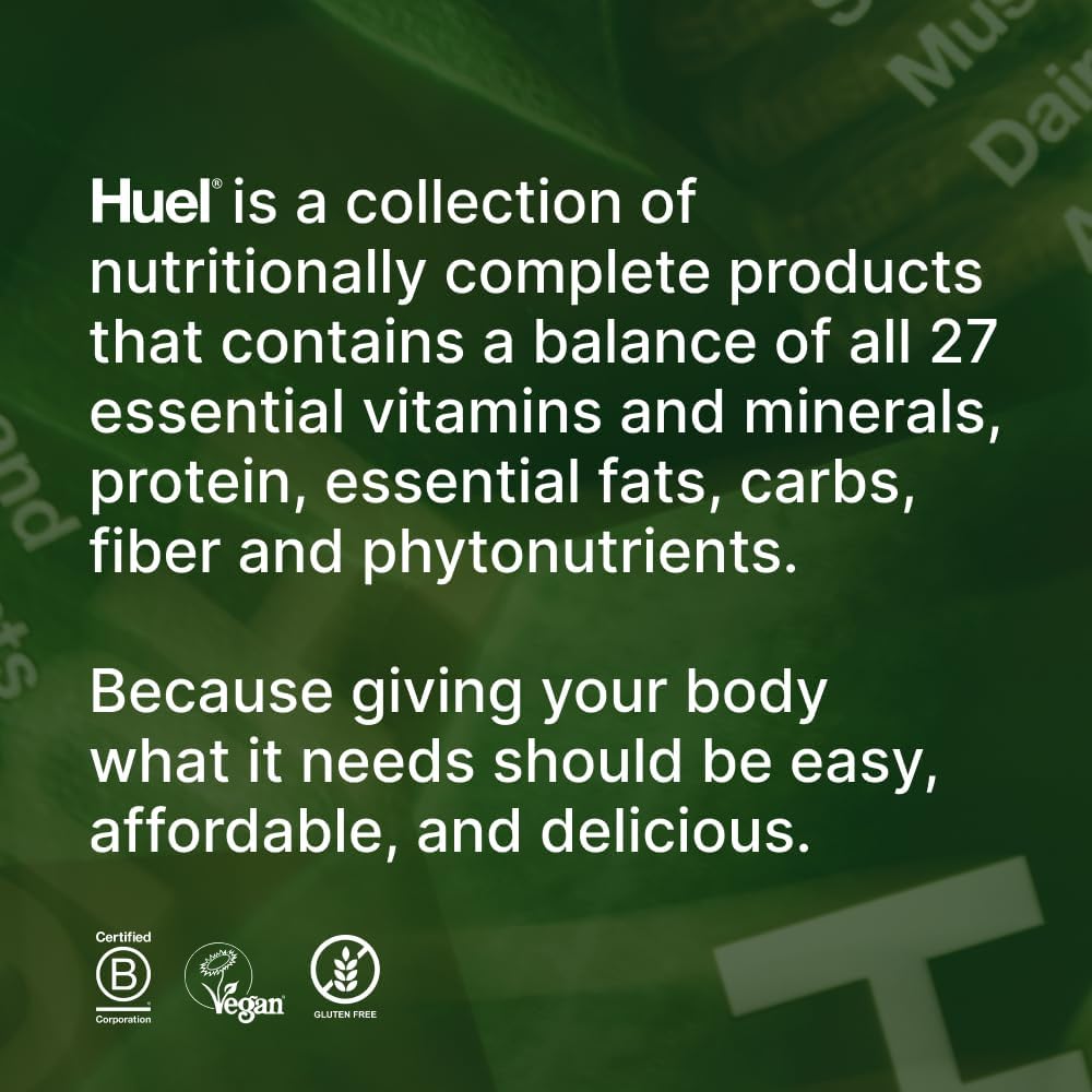Huel Daily Greens Lemon & Ginger Superfood Powder with Adaptogens, Antioxidants, and Probiotics - 30 Servings