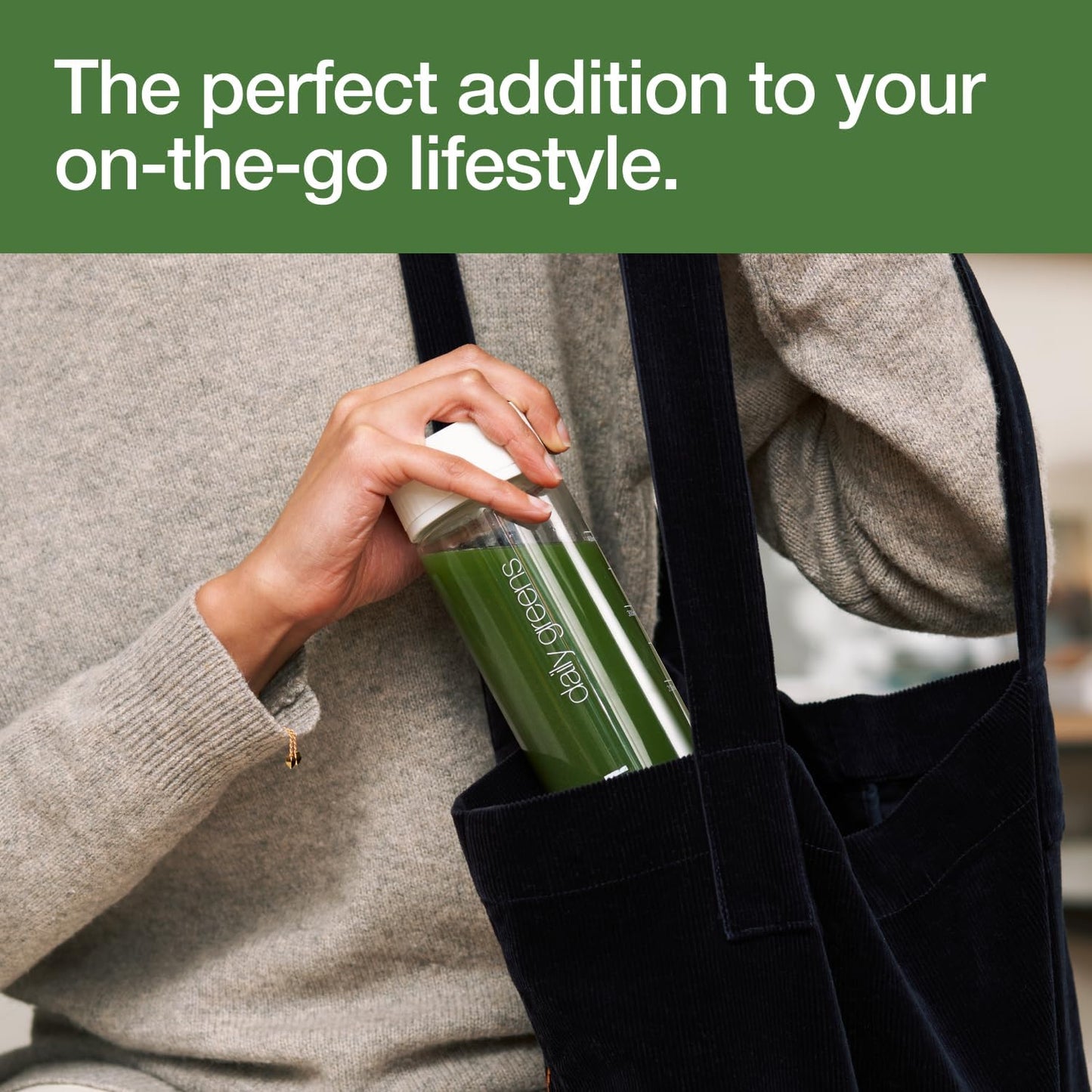 Huel Daily Greens Superfood Powder Pack - 91 Vitamins, Minerals, and Wholefood Ingredients - Adaptogens, Antioxidants, Probiotics - 12 Servings