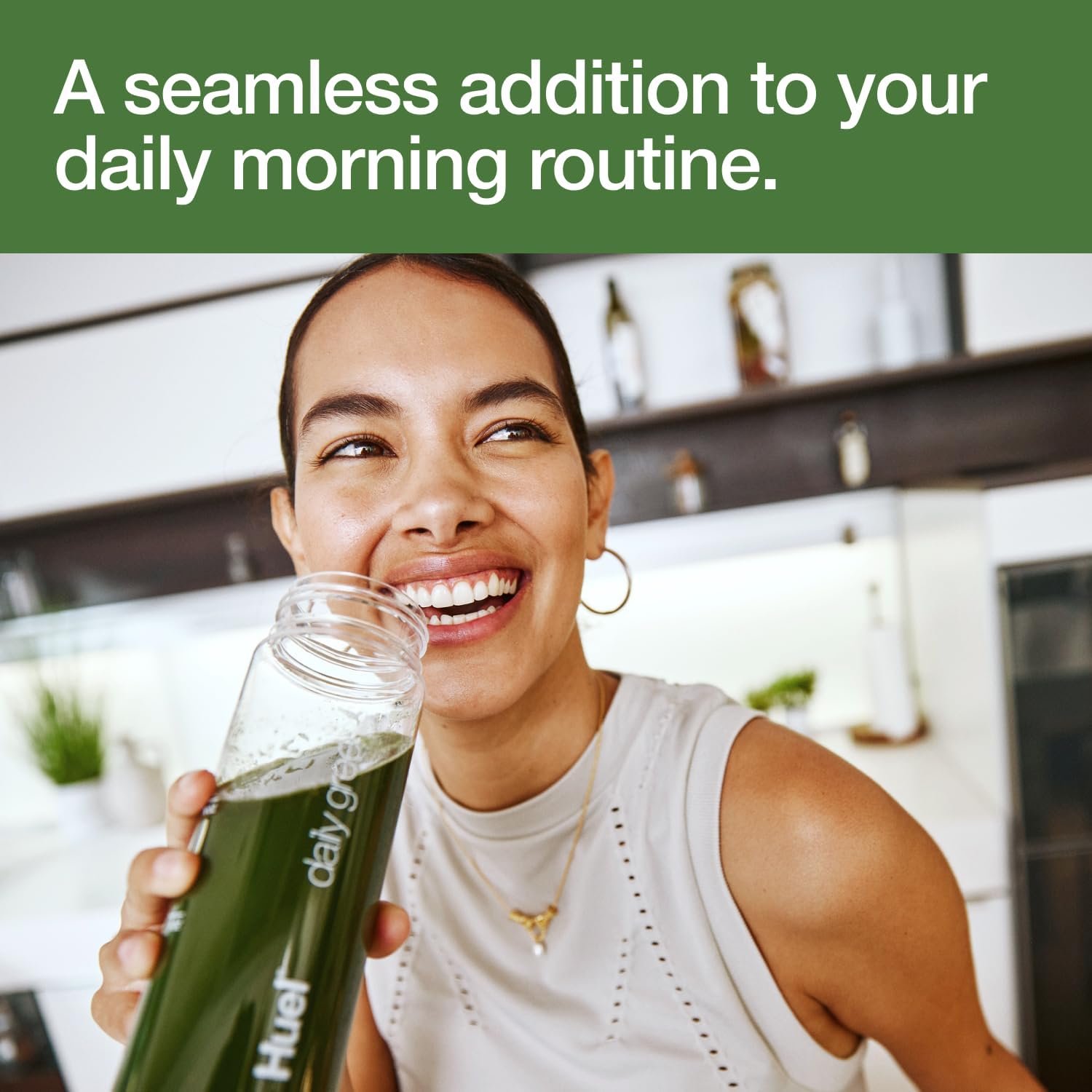 Huel Original Daily Greens Bottle - Daily Greens Supplement for Daily Use