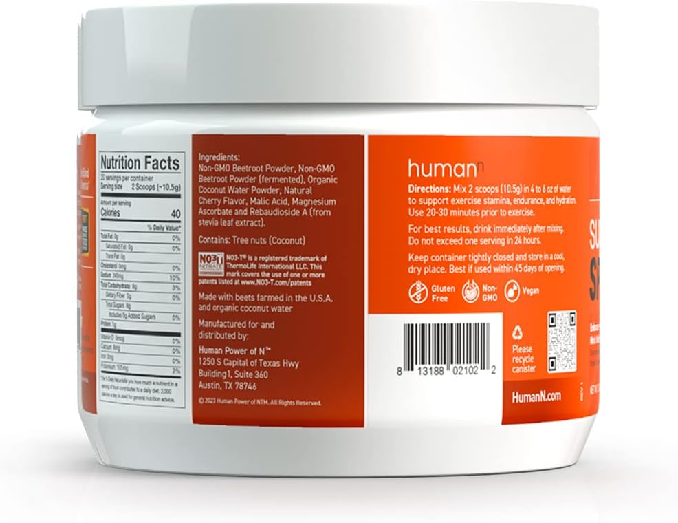 humanN SuperBeets Sport & Turmeric Chews: Enhanced Performance Supplement