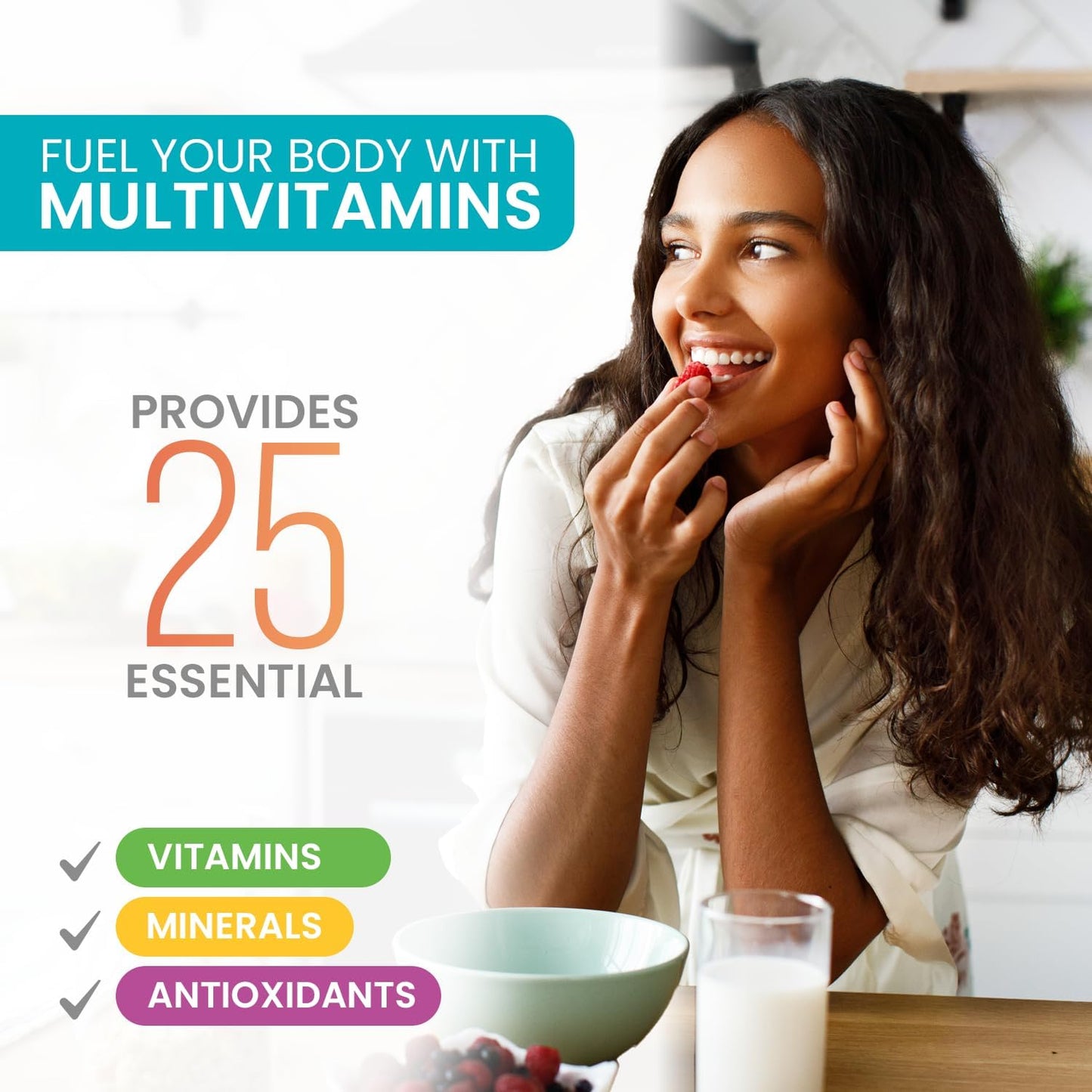 Hydralit Multi Plus Topical Patch - Essential Daily Nutrition for Adults - Time-Released Formula - 72 Pack