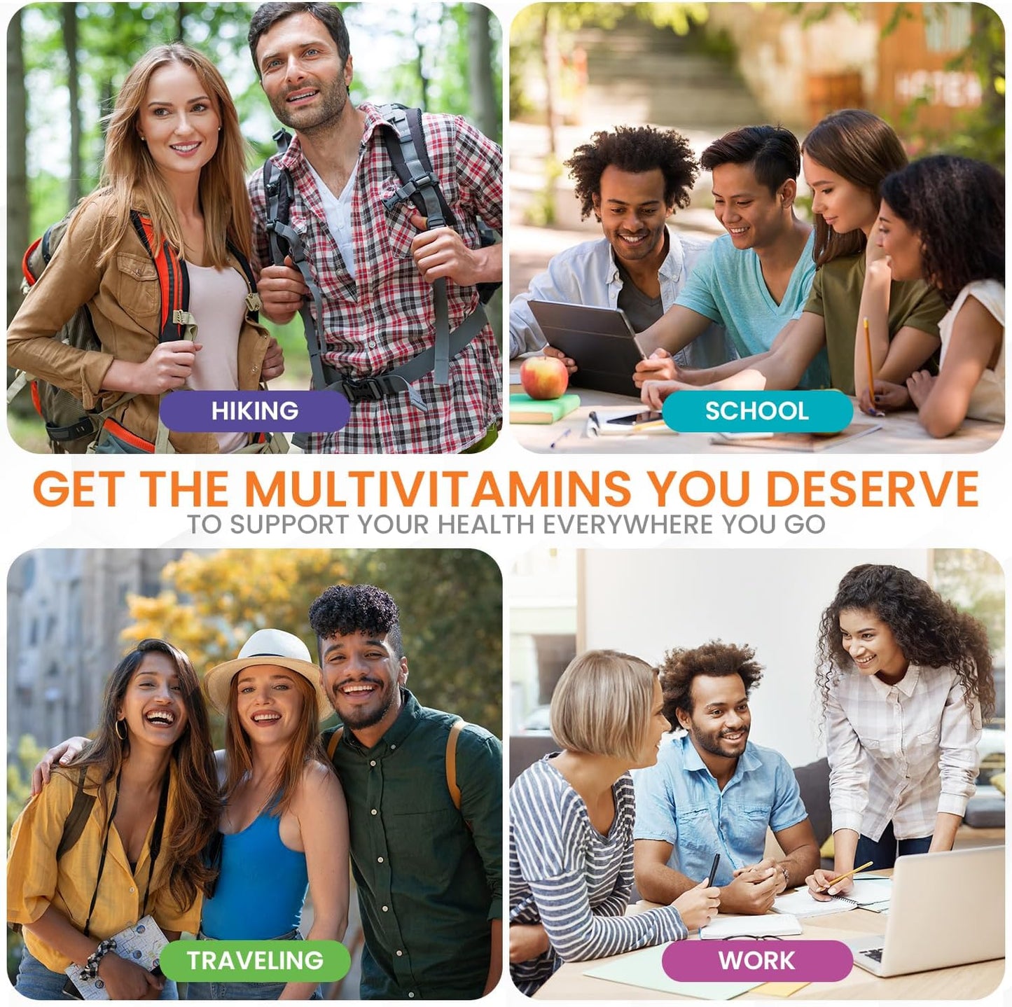 Hydralit Multi Plus Topical Patch - Essential Daily Nutrition for Adults - Time-Released Formula - 72 Pack