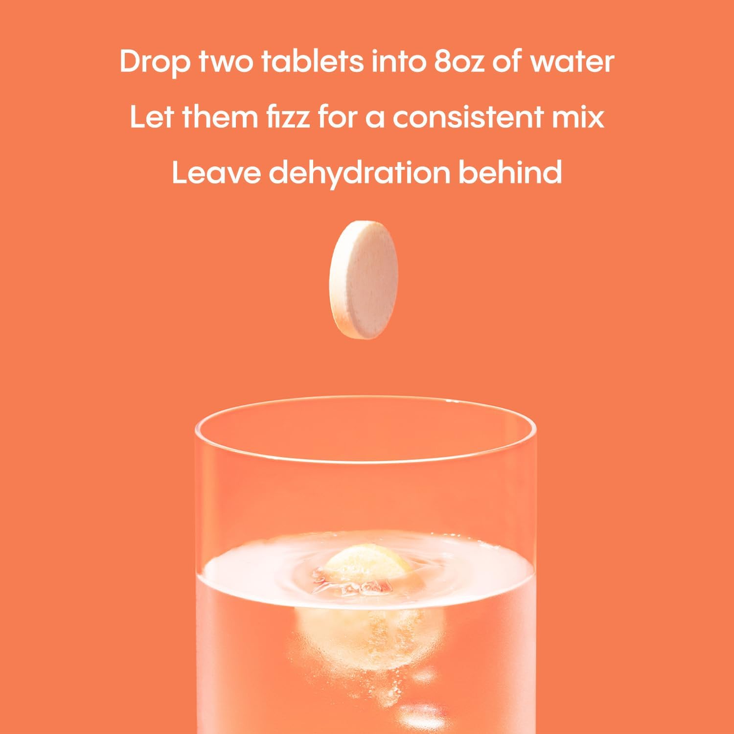 Hydralyte Instant Dissolve Electrolyte Tablets - Orange (40 Tablets) | Essential for Rapid Rehydration During Airplane Travel | Hydration Tablets for Instant Electrolyte Boost (20 Servings)