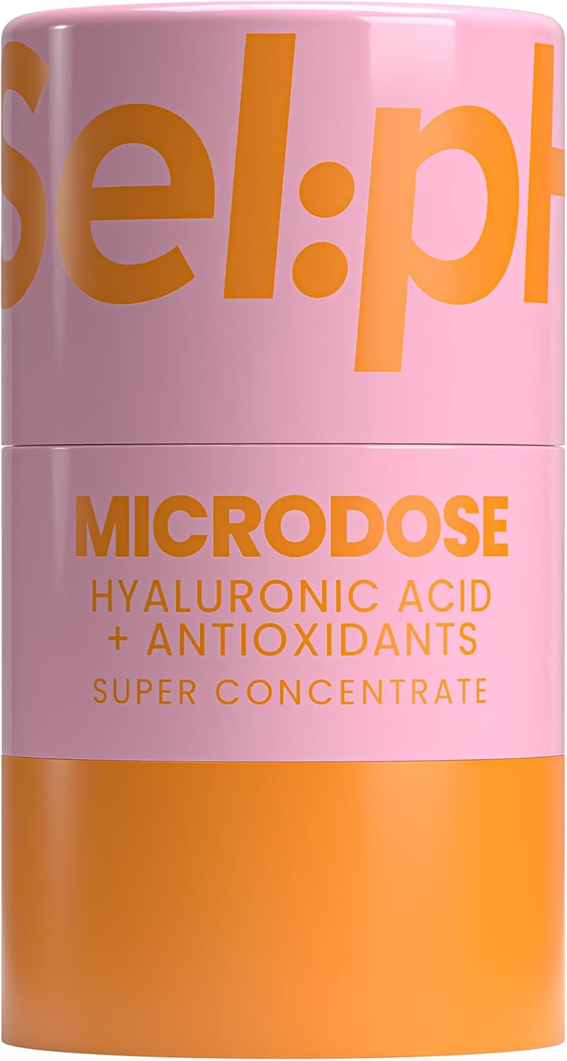 Hydrating Microdose Serum with Hyaluronic Acid and Antioxidants for Skin Care