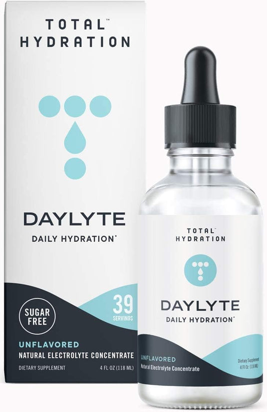Hydration Bundle: Keto Electrolyte Tablets + Daylyte Hydration Drops for Endurance & Rejuvenation - Calorie Free, Gluten Free, Vegan Formula