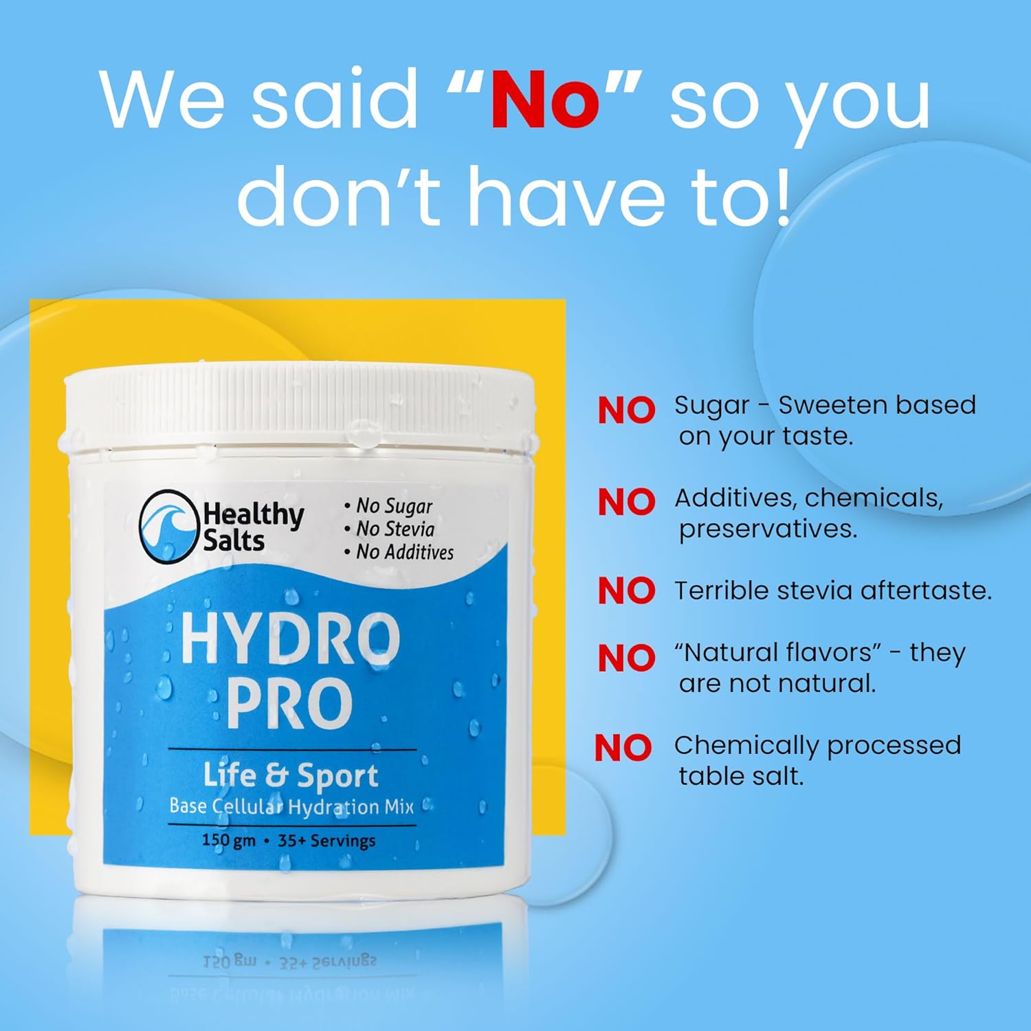 Hydration Powder with Electrolytes for Optimal Replenishment - Sugar Free Formula with 35 Servings
