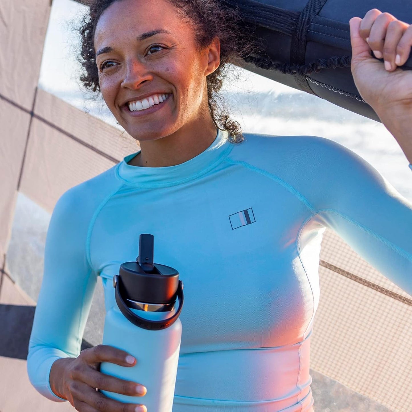 HYDRO FLASK Wide Mouth Stainless Steel Water Bottle with Leakproof Straw Lid - Ideal for Cold Drinks on the Go