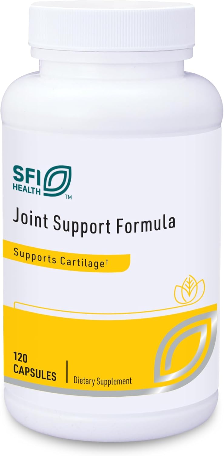 Hydrolyzed Collagen Joint Support Formula with Chondroitin & Hyaluronic Acid - 120 Capsules for Joint Recovery & Cartilage Production