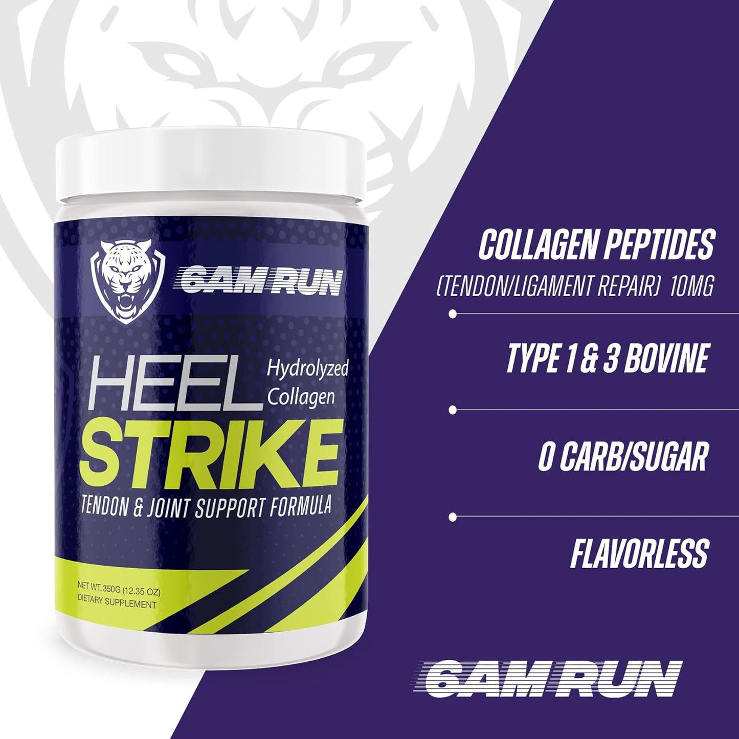 Hydrolyzed Collagen Powder for Joint Support, Hair, Skin, Nails - Unflavored Peptides - Non-GMO, Paleo & Keto - 35 Servings