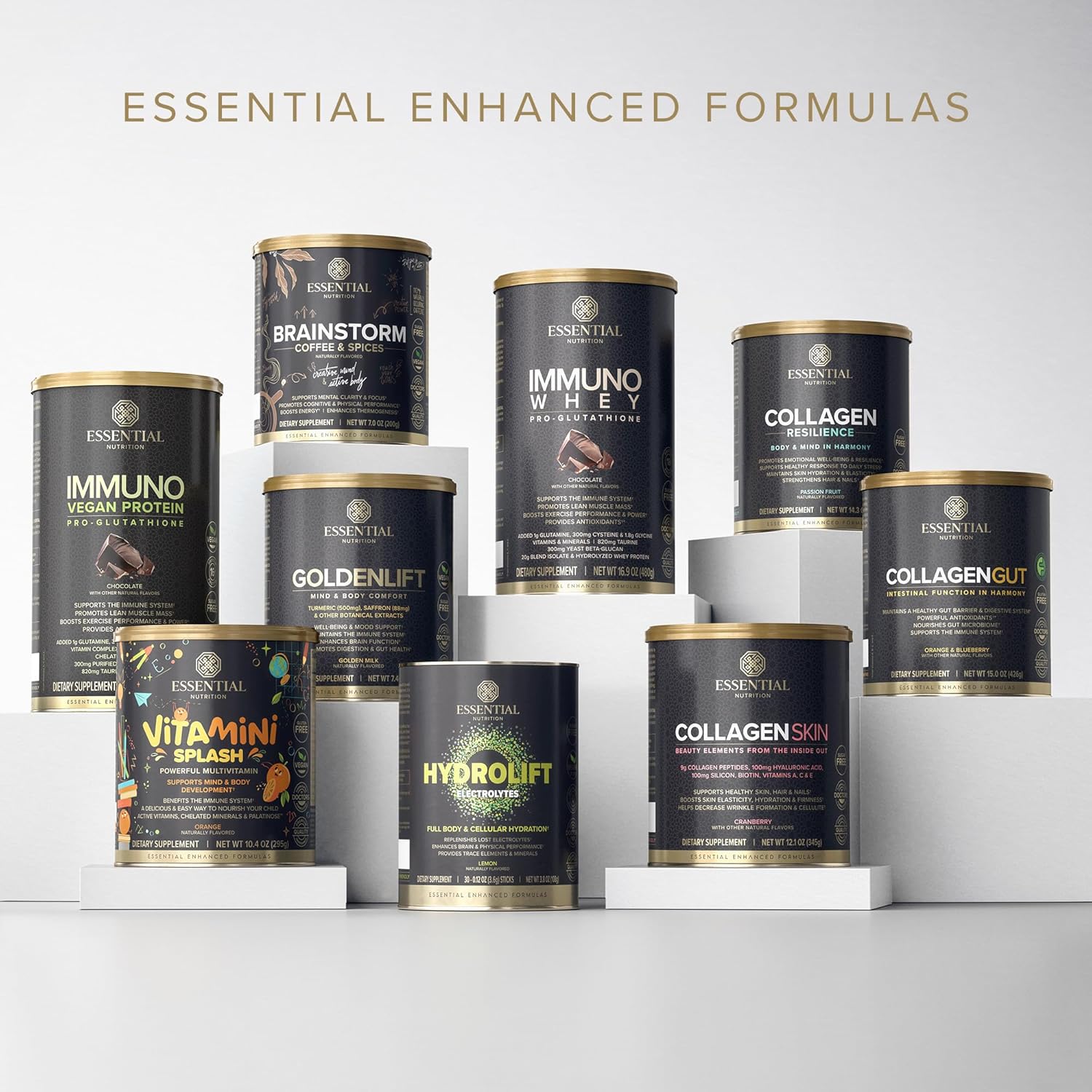 Hydrolyzed Collagen Powder with Hyaluronic Acid & Silicon - Passion Fruit Flavor - Sugar-Free & Keto Friendly - 14.3oz - 30 Servings