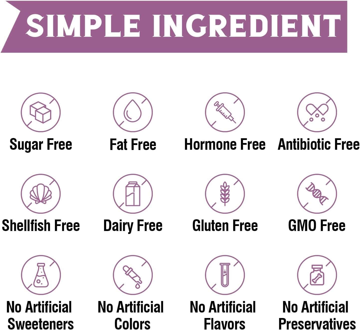 Hydrolyzed Multi Collagen Peptides Powder for Hair, Skin & Joints - Unflavored, Non-GMO, Keto & GF - 22 Servings, 8oz - BoostGo Australia