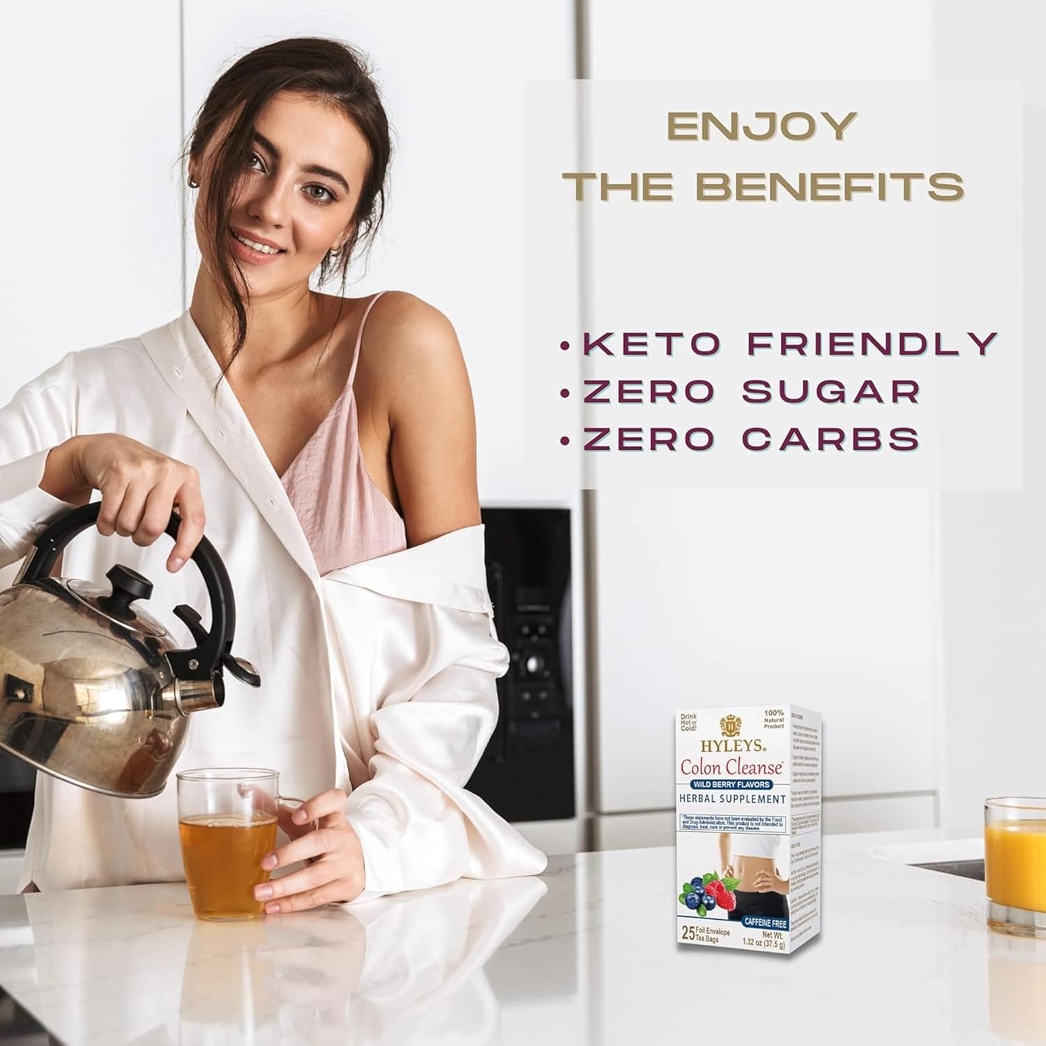 Hyleys Wild Berries Colon Cleanse Tea - 1 Pack