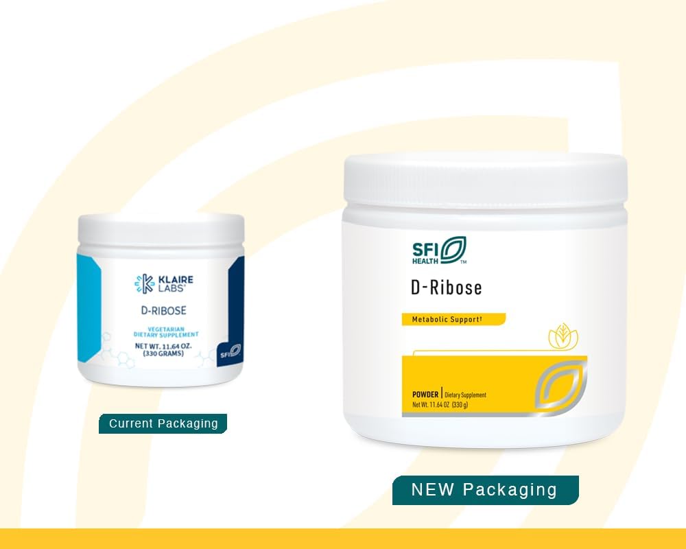 Hypoallergenic D-Ribose Powder for Energy & Cardiovascular Support - Natural Sweet Taste - 300g/10.58oz - BoostGo Australia