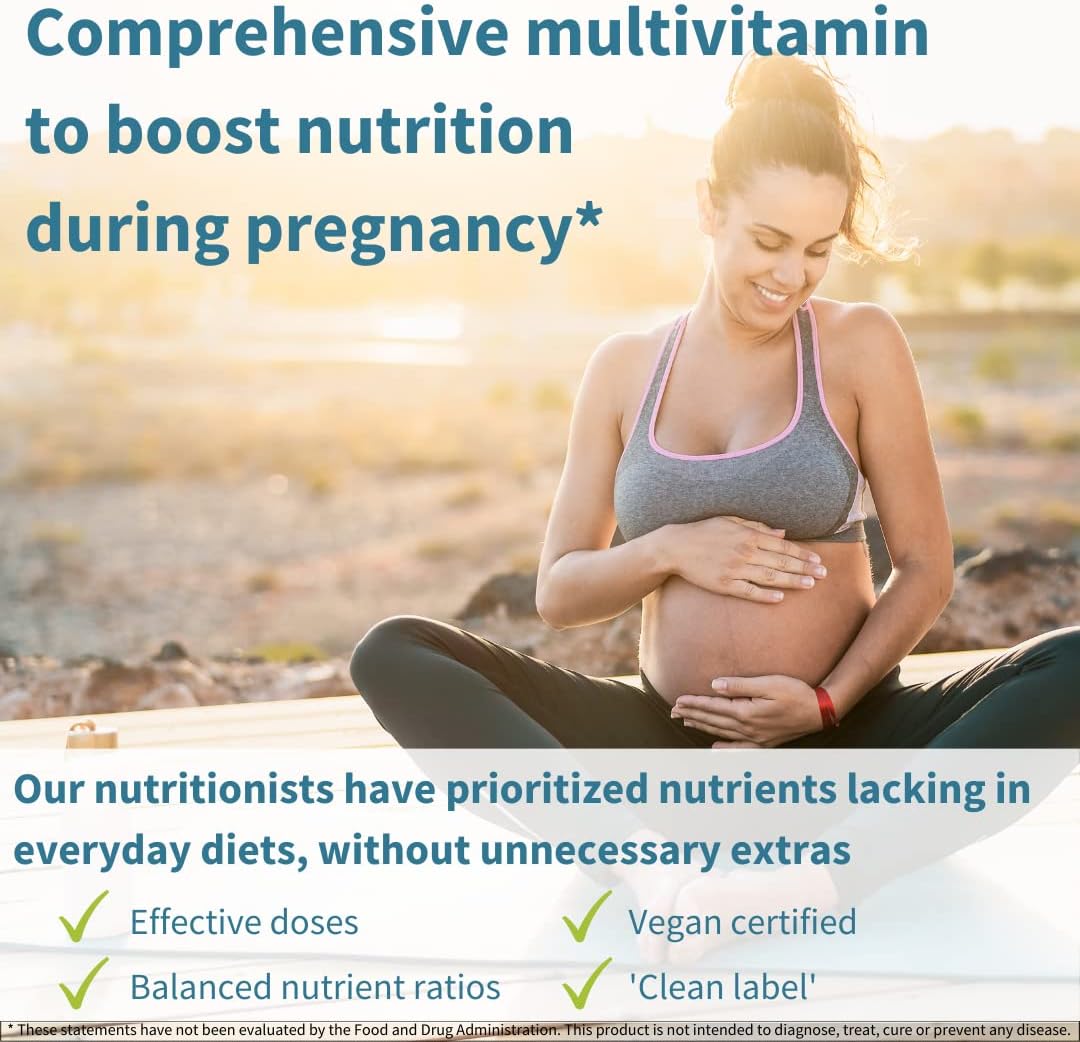 Igennus Prenatal Multivitamin & Pharmepa EPA DHA Omega 3 Bundle for Pregnancy Support