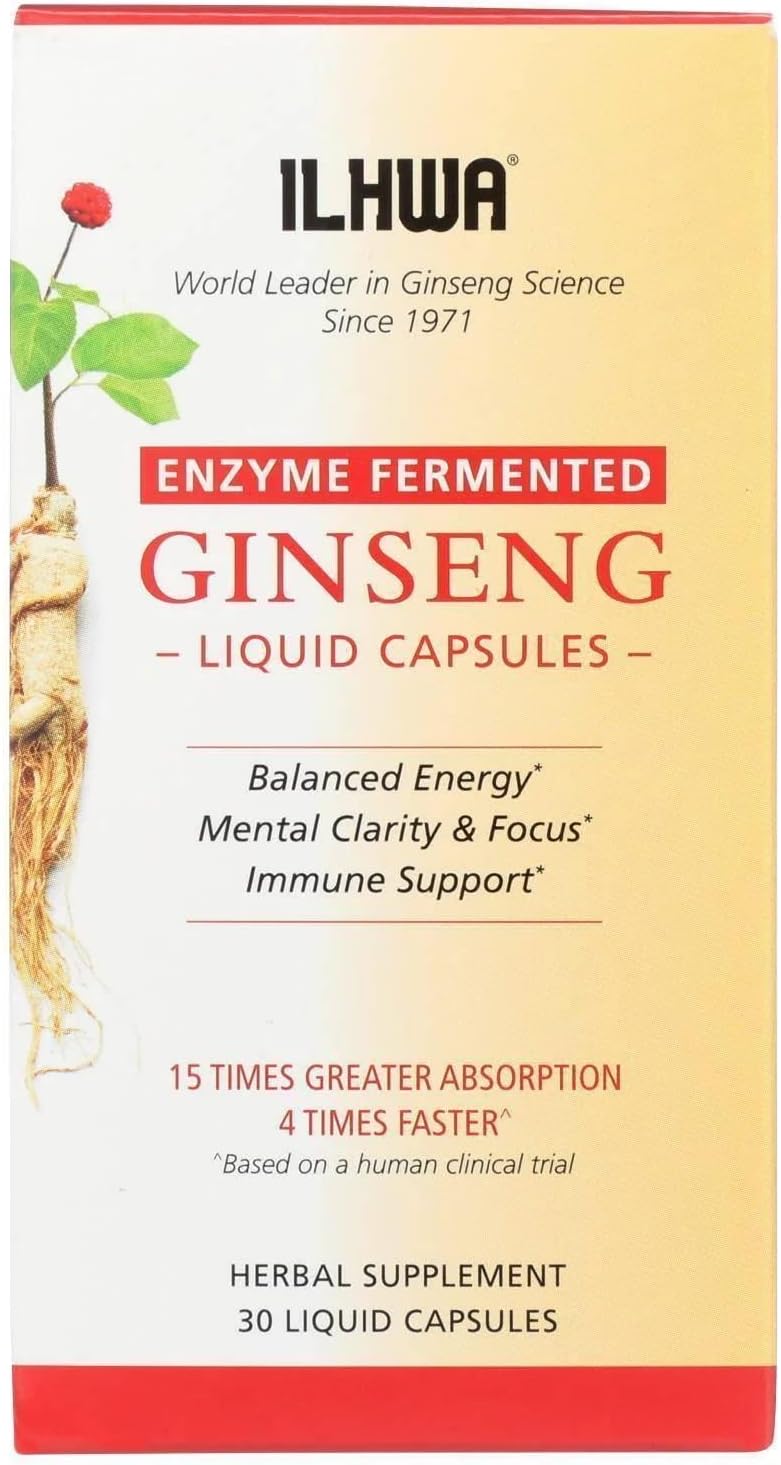 ILHWA IL HWA Ginseng Enzyme Fermented Supplement - Natural Energy and Immune Support