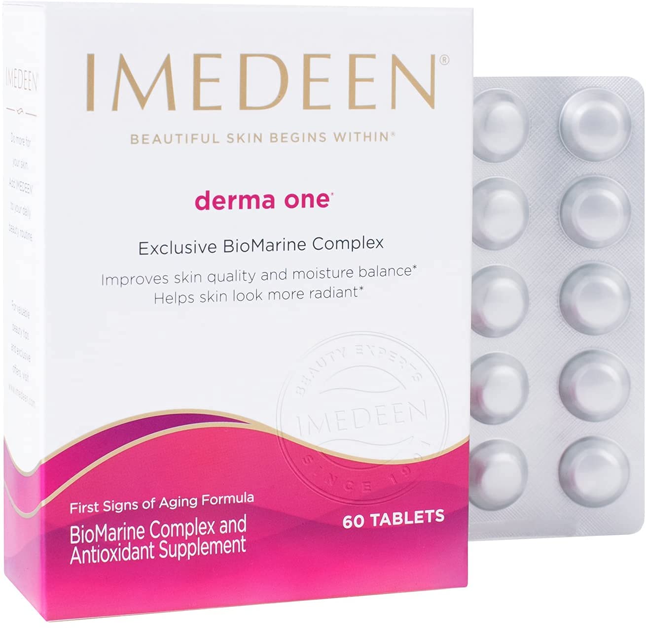 Imedeen Derma One Marine Complex Antioxidant Supplement for First Signs of Aging