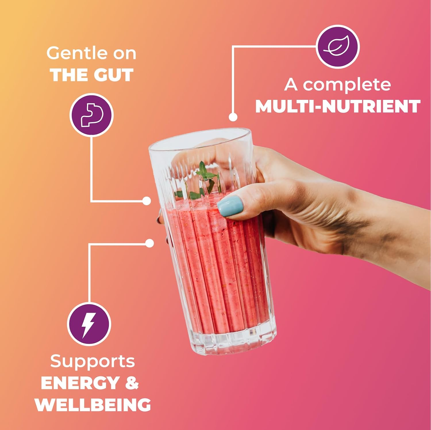 Imix Nutrition MultiAbsorb Immune Booster Powder - Vitamins, Minerals, Antioxidants for Optimal Health & Immune Support, Non-GMO, 30 Servings