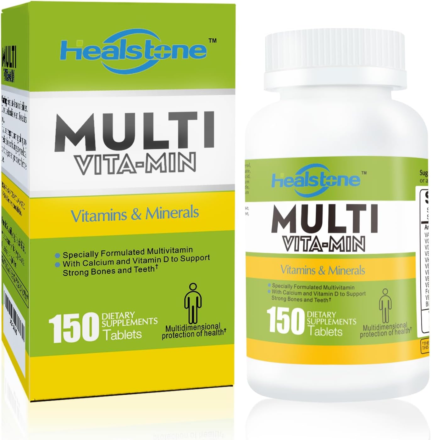 Immune Boosting Adult Multivitamin/Multimineral with 200mg NAD+ Capsules for Anti Aging in Women and Men